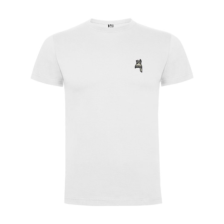 OUTLET Robafaves Helmet embroidered t-shirt (White)